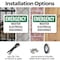 Signmission Master Electrical Disconnect Emergency Sign, Plastic, 10in W x 7in L, 2PK OS-2PACK-EM-P-710-L-10401 - alternate 5
